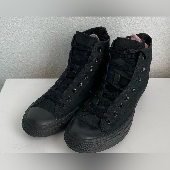 Converse Chuck Taylor All Star High-Top Sneakers Black unisex Men 9 Women 11 - Picture 6 of 16